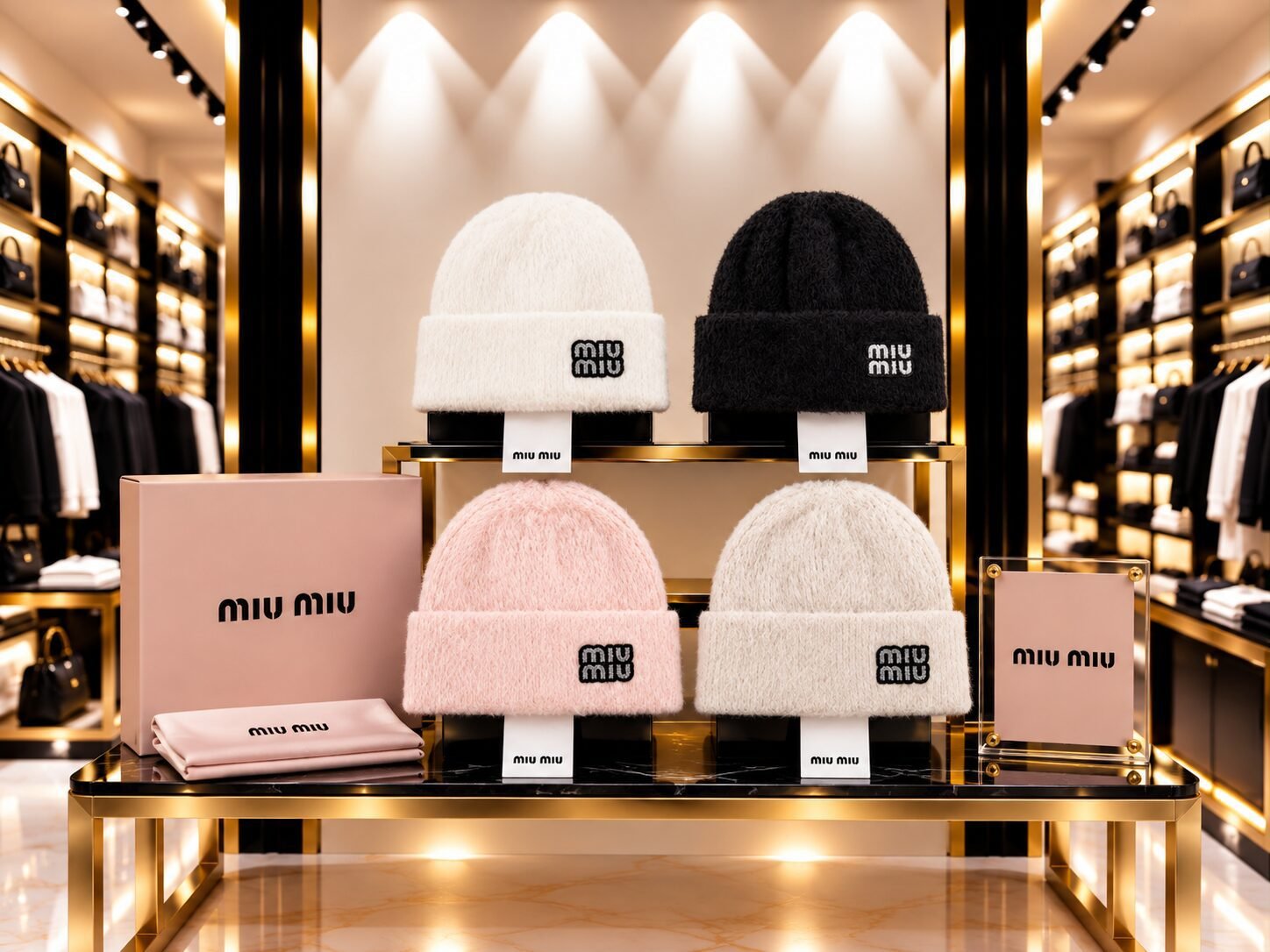 Bonnet echarpe femme